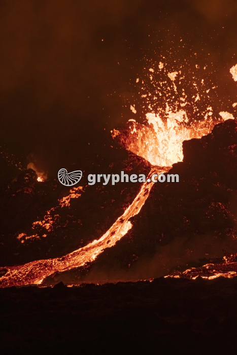 Volcan - Eruption volcanique (Islande, Mars 2021) - gryphea.com